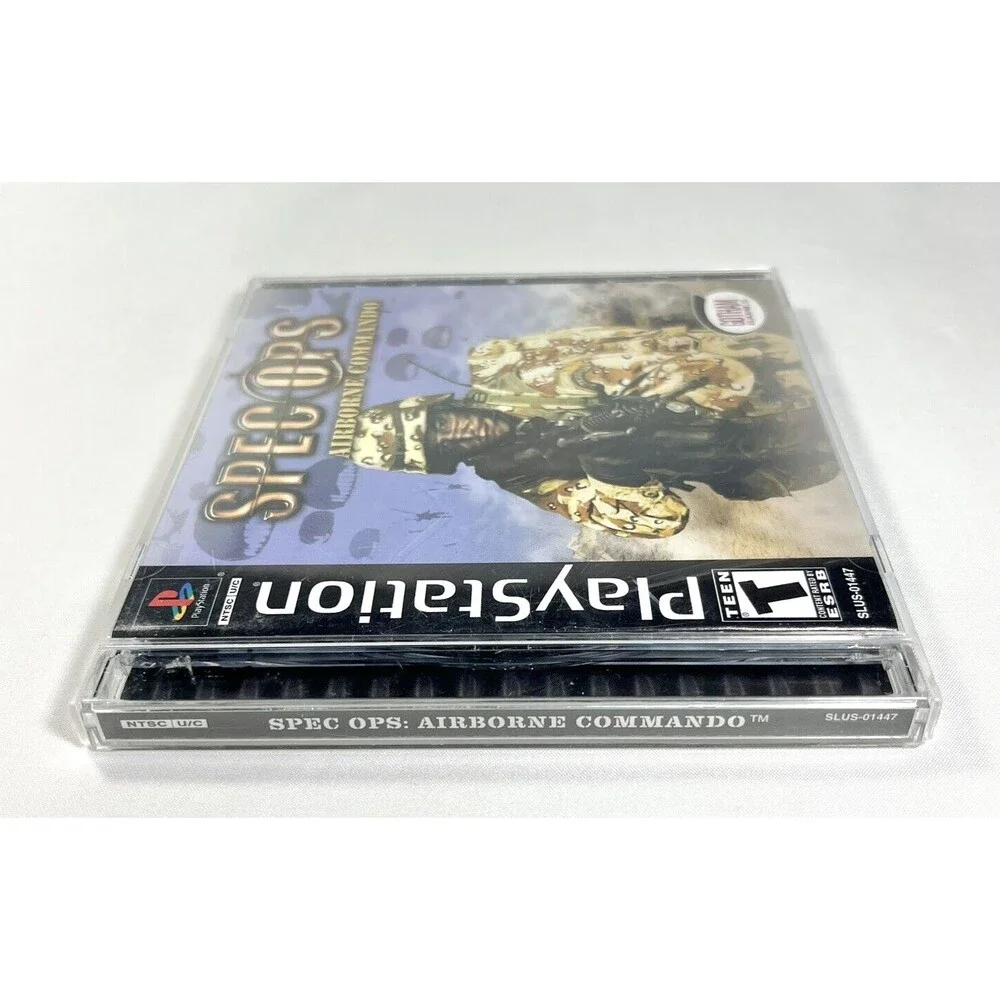 Spec Ops: Airborne Commando Sony PlayStation 1 2002 Complete with Manual Tested